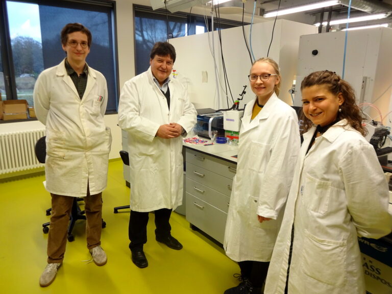 Visiting researcher Alina Weizel from the University of Rostock