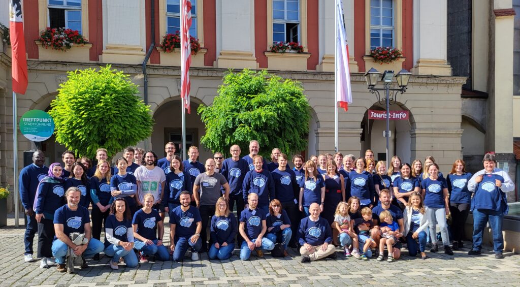 Group photo at the 1st EBM Retreat in Bad Windsheim.